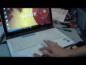 NEC PC-LS150TSW キーボード交換