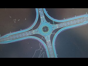 how to add a slip lane to roundabout in civil 3d