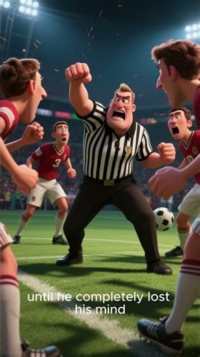 The referee who gave himself a red card.