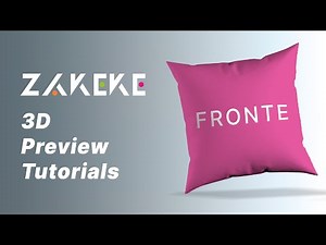 Zakeke Tutorials - How to make a 3D Preview of your product