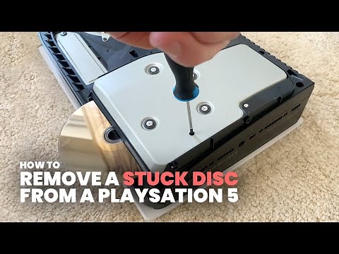 Quickly Remove a Stuck Disc from a PlayStation 5