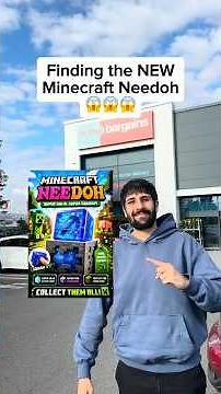 😱 FINDING NEW MINECRAFT NEEDOH AT HOME BARGAINS