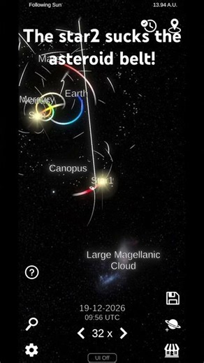 What if sun and another star star were binary? #space #spacenerd #sun #binary