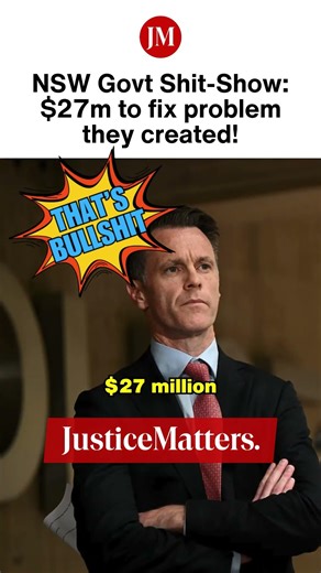 NSW Govt $27m to fix nightlife disaster they created!