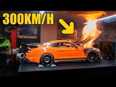 Mustang Explodes at 300KM/H… Then I Rebuilt It! | Mini Dyno Crash & Repair