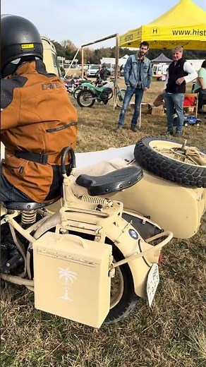 Moto Clásica con Sidecar: BMW R75 #bmwr75 #restoration