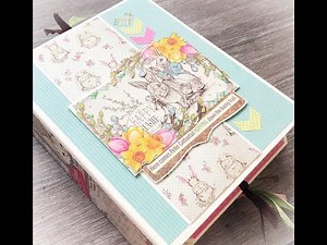 Authentique CottonTail 8 x 10 Mini Album-FULL TUTORIAL