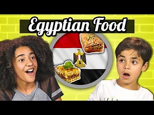 KIDS EAT EGYPTIAN FOOD | Kids Vs. Food