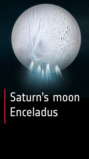 ESA - European Space Agency on Instagram: "Scientists have found new complex organic molecules spewing from Saturn’s moon Enceladus. 🌊 In 2005, Cassini found the first evidence that Enceladus has a hidden ocean beneath its icy surface. Jets of water burst from cracks close to the moon’s south pole, shooting ice grains into space. Some of the tiny pieces of ice fall back onto the moon’s surface, whilst others escape and form a ring around Saturn that traces Enceladus’s orbit. The ice grains in t