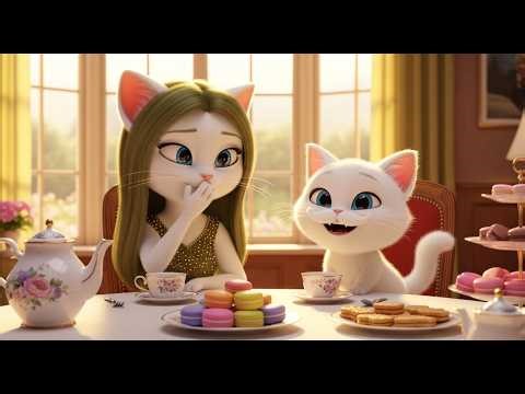 🍷 Enjoying a cozy afternoon tea by the window with premium imported European treats for the boss.