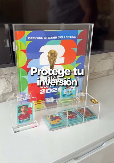 Acrílicos para álbum Mundial 2026 — Cases y protectores para coleccionistas