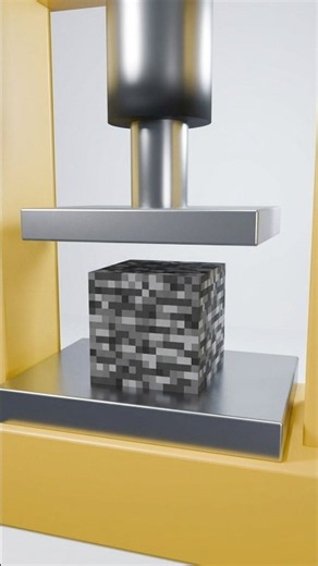 Minecraft Blocks vs Hydraulic Press 💥 Which One Survives?