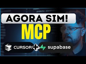 Como usar o MCP do Supabase no Cursor | A IA vai se conectar ao seu banco de dados! VIBE CODING