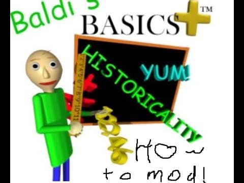 How to mod Baldi's Basics Plus Guide