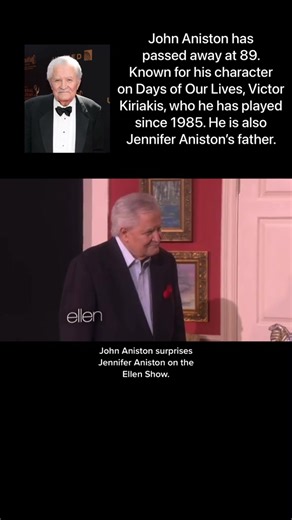 Remembering John Aniston: A Tribute to the Legendary Soap Opera Star