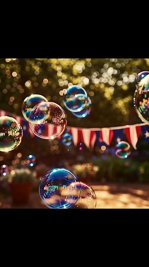 1.1K views | Fourth of July Blow Bubbles Materials: Clear bubble solution Red washable liquid watercolors or food coloring Blue washable liquid watercolors or food coloring Full STEP BY STEP in First (C.o.ʍ.m.е.ո.τ)  Enjoy ❤️ | Charming Recipes | Facebook