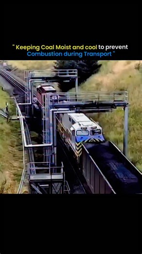 Information | science | technology on Instagram: "Coal may look stable, but during transport it can become surprisingly dangerous. When coal is freshly mined and exposed to oxygen, a slow chemical reaction begins inside the pile. This oxidation generates heat. If that heat isn’t controlled, temperatures can rise silently, eventually leading to spontaneous combustion. That’s why keeping coal moist and cool during transport is not optional—it’s a critical safety process. The first line of defense