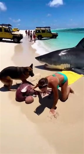 Shark Leaps From the Ocean and Vomits Octopuses on Tourists!🦈