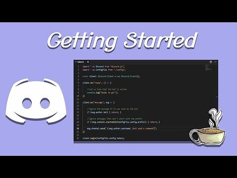 Coding Your Own Discord Bot - Discord.js - Setting Up Your Bot - *OLD*