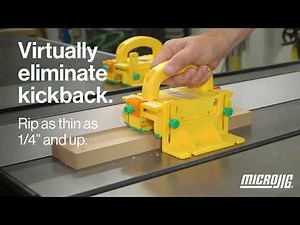 The GRR-RIPPER+ with NEW SafeRip Kit Upgrade! www.Microjig.com