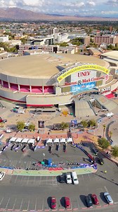 1.6K views · 62 reactions | Take a look at the National Finals Rodeo held annually at the Thomas and Mack Center in Las Vegas! | Maverick Helicopters | Facebook