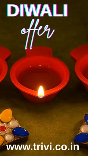 LED Water Sensor Diyas | Eco- Friendly Diyas, | TRIVI