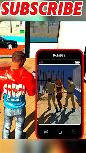 Franklin monster Girls Jail💀 | In Indian bike 3D 🔥 #indianbike3d