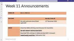 Fall 2023 - MFET163 - LP - Piston & Rod Assembly Demo NX (10/30 -8:30)