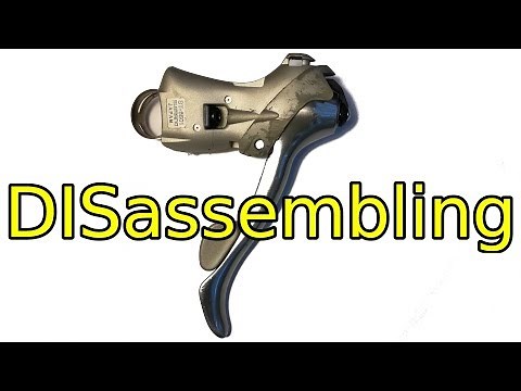 Shimano Ultegra right shifter ST-6501 Full dissasemble (almost)