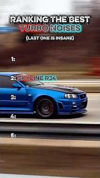 Ranking The Best Turbo Sounds 🔥 (#1 is INSANE)