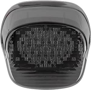 Eagle Lights Flashing Strobe Layback LED Tail Brake Light Kit Compatible With Harley Davidson Motorcycles - No License Plate Window