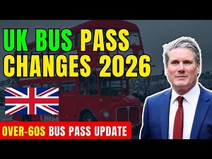 UK Bus Pass Changes January 2026