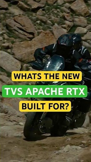 Whats The New TVS Apache RTX 300 Built For?
