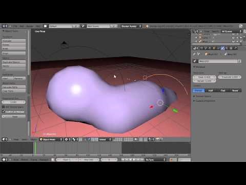 Blender Tutorial - Smooth Powerful Metaballs