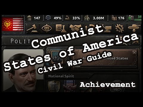 HOI4 How to: Communist States of America