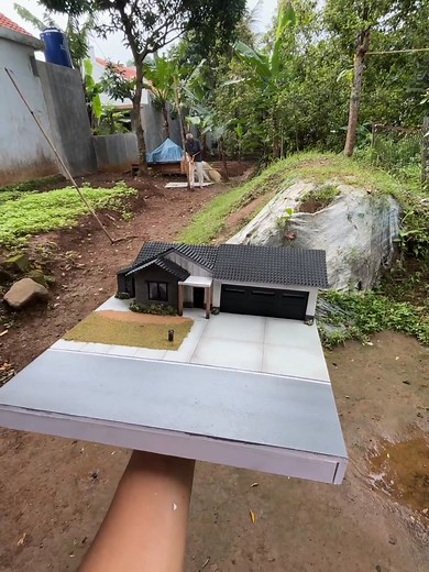 Diorama European Minimalis House, finally done. (Kepepet mau pameran jir) #diorama #diecast