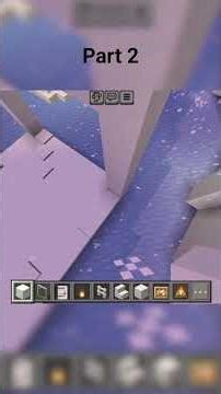 How I Built a Snow House Inside a Castle | Minecraft 🌲❄️