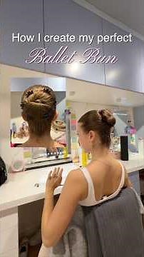 My ballet bun tutorial 🎀🩰✨ #ballet #bun #ballethair #hairtutorial #ballerina