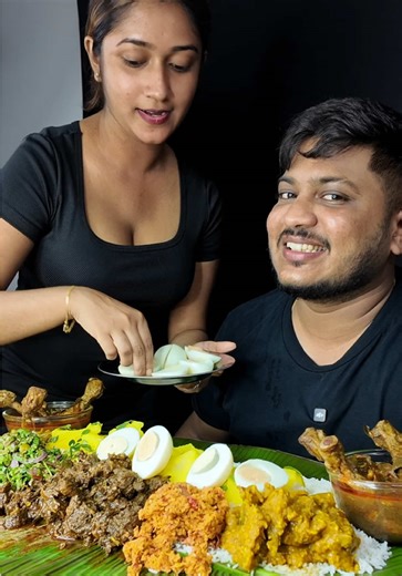 Sri Lankan Banana Leaf Rice & Spicy Pork Curry Delight