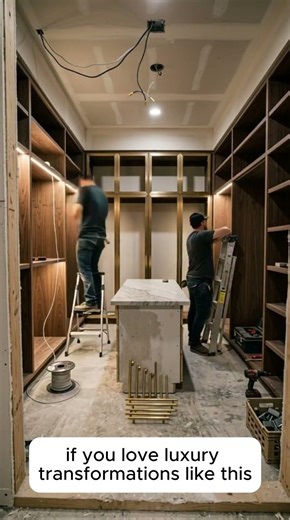 Walk-in Closet — Luxury Boutique Style Wardrobe Room#LuxuryCloset#WalkInClosetDesign#LuxuryWardrobe
