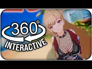 An Anime Girl Interactive 360º VR Video