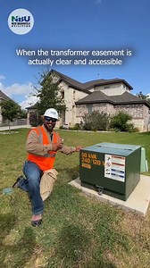 Look at this. No, seriously, look at this. 😱 Did you know the transformer easement in your yard requires 10 feet of clearance in front and 3 feet on the sides and back? That space allows our crews to safely access equipment, perform maintenance and restore power quickly. ⚡️ Learn more about your transformer easement at 🔗 https://www.nbutexas.com/easements/ #PublicPower #UtilitySafety #nbutexas #CommunityPowered | New Braunfels Utilities