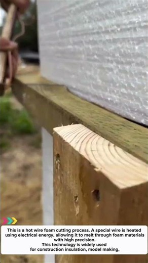 Hot Wire Foam Cutting Technology 🔥 | Precision Styrofoam Cutting Process | TimberCraft Studio‎