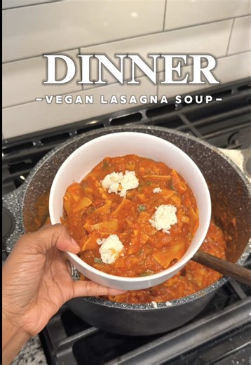 Delicious One-Pot Vegan Lasagna Soup Recipe
