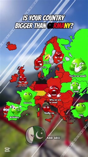 Is your country bigger/richer than Germany? #abrgeo #maps #trending #mapping #geography #shortsviral