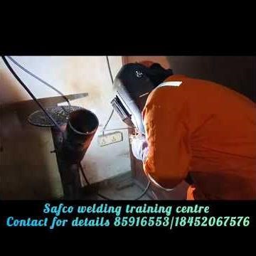 Rupesh Kumar ( Harpur Saran, Bihar). 55 Day's at safco practicing Tig and Arc 6G position of pipe...