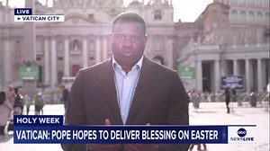 Vatican: Pope hopes to deliver blessing on Easter