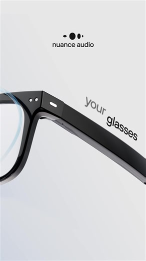 Introducing Nuance Audio, smart glasses integrated with an invisible hearing solution for mild to moderate hearing loss. | Nuance Audio | Facebook