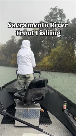 2.5K views · 1.3K reactions | Captain Justin and clients braved the weather today and caught some nice rainbow trout on the Sacramento River in Redding, Ca! @catchamericafishing #trout #rainbowtrout #fishingislife | Jeff Goodwin Guide Services | Facebook