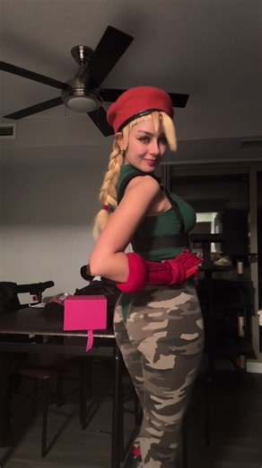 I’m really craving cheesecake - - - - - - - - - - - - - #cammy #streetfighter #cosplay #fyp #gaming